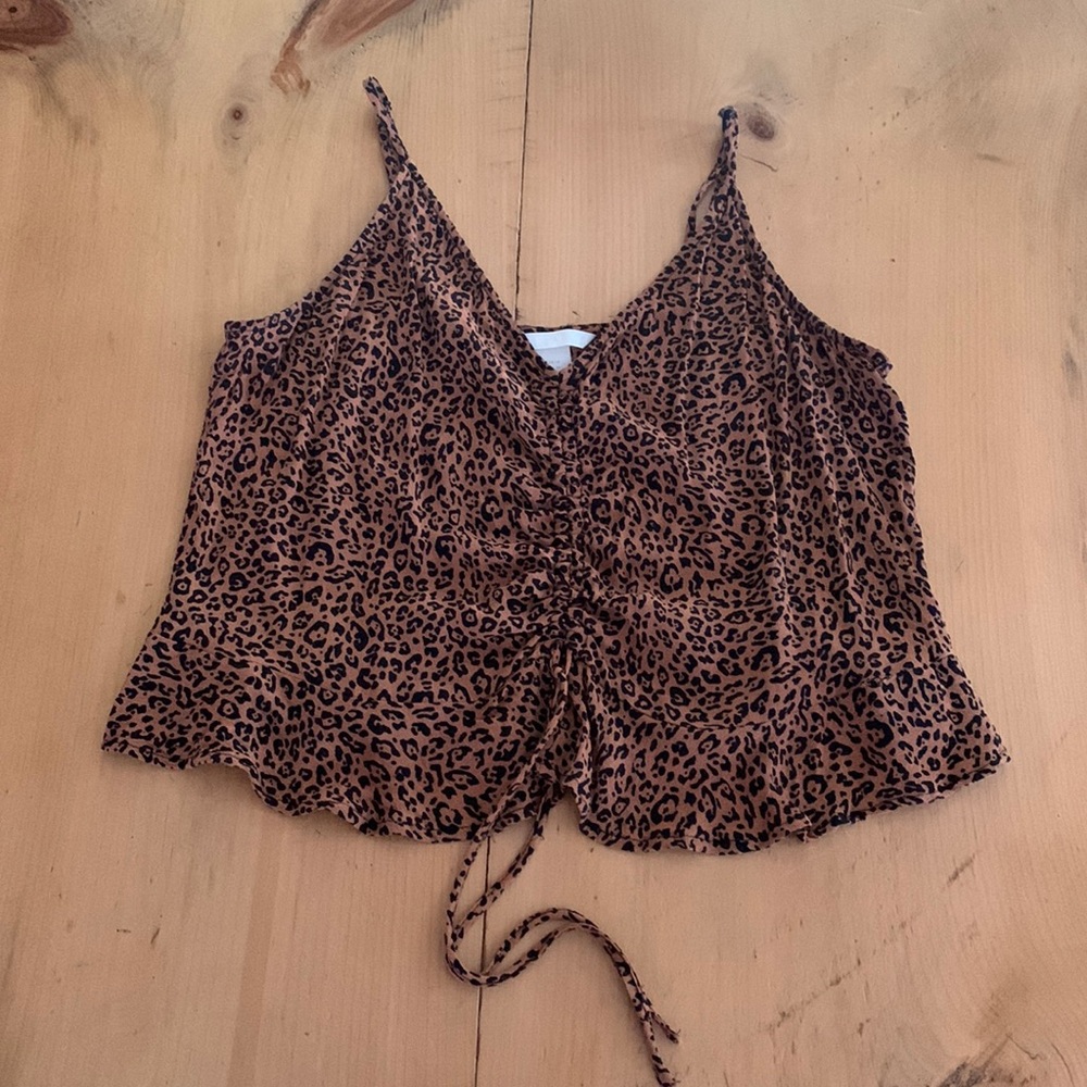 H&M animal print cami